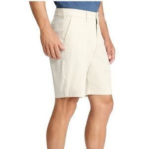 WHITE IZOD SALTWATER STRETCH CLASSIC FLAT FRONT CHINO SIZE 40